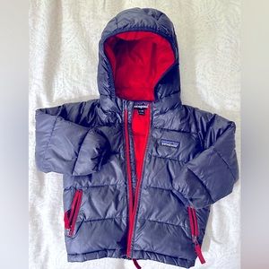 Patagonia Kids Puffer Jacket - Gray and Red